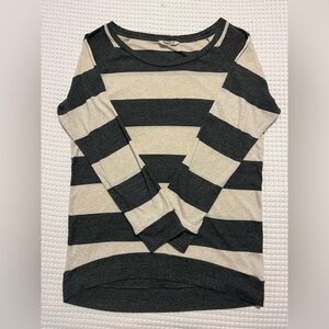 TNA STRIPED LONG SLEEVE XXS